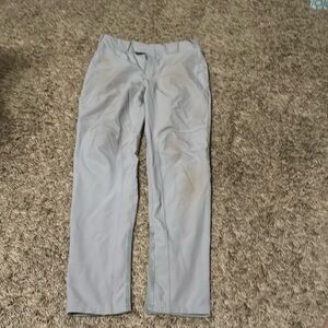 Rawlings men’s small gold collection, baseball pants, small tear in left knee